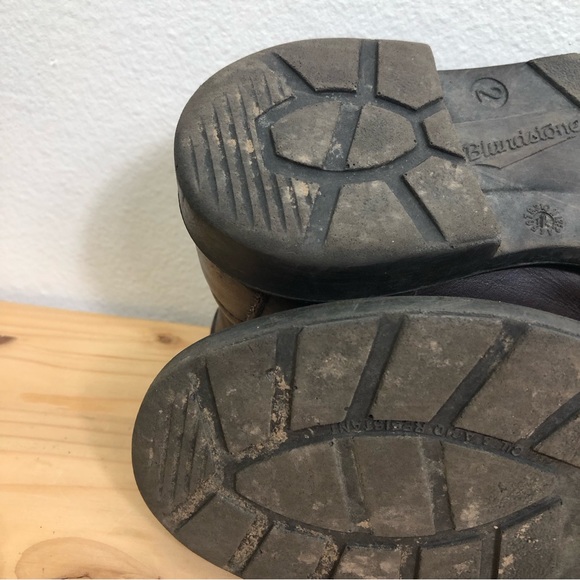 Blundstone 2 Womens 5 Chelsea Boot Brown Leather Broken In Slip On Shoes Classic - Picture 10 of 10